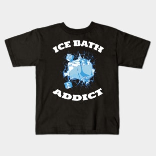 Ice Bath Addict Kids T-Shirt